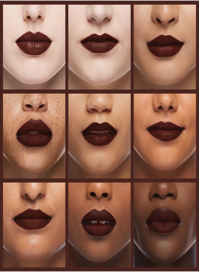 Milani Color Fetish Matte Lipstick - Shade Desire (4g) | Long-Lasting, Highly Pigmented, Bold Color | Lightweight, Velvet Matte Finish | Comfortable, Full-Coverage Lipstick