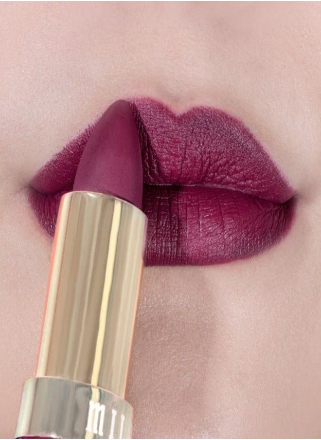 Milani Color Fetish Matte Lipstick - Shade  350 Fleur (4g) | Long-Lasting, Highly Pigmented, Bold Color | Lightweight, Velvet Matte Finish | Comfortable, Full-Coverage Lipstick
