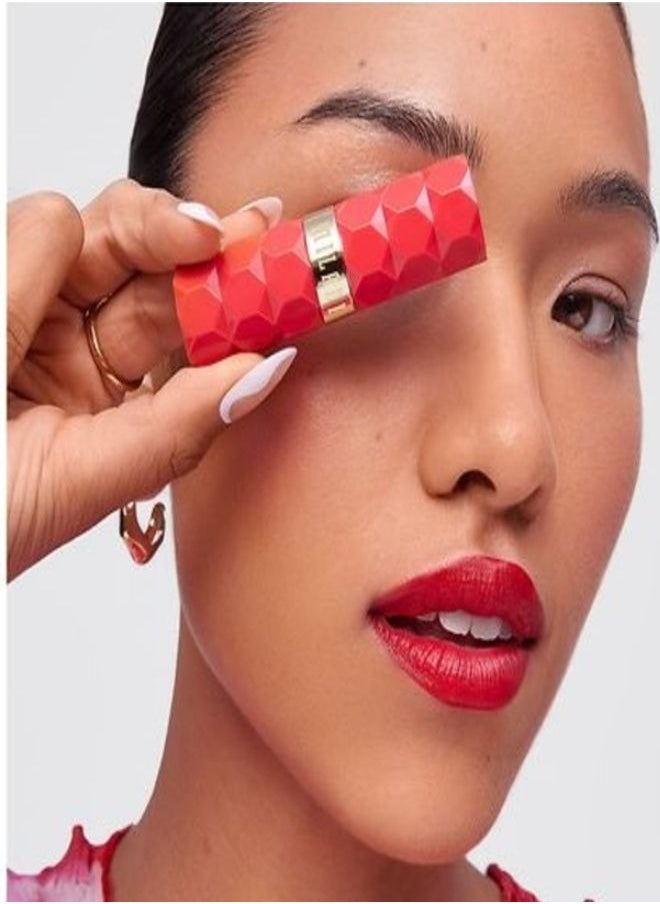 Milani Color Fetish Matte Lipstick - Shade  340 Poppy (4g) | Long-Lasting, Highly Pigmented, Bold Color | Lightweight, Velvet Matte Finish | Comfortable, Full-Coverage Lipstick