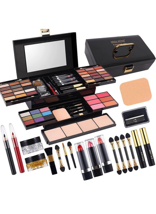 M 58 Color Professional Makeup Pallet, Makeup Kit For Women Full Kit, All In One Makeup Kit Set, Makeup Gift Set For Women Girls (331N)