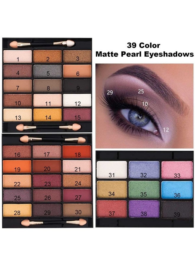 M 58 Color Professional Makeup Pallet, Makeup Kit For Women Full Kit, All In One Makeup Kit Set, Makeup Gift Set For Women Girls (331N)