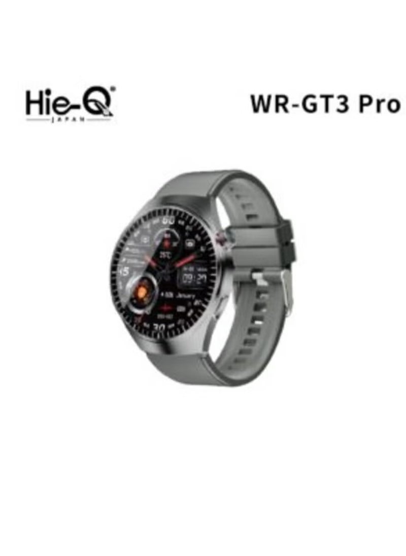 Smart Watch WR-GT3 Pro – 1.43 Inch AMOLED Display, Fitness Tracker, Heart Rate & Sleep Monitor, Waterproof, Multi-Sport Modes, Smart Notifications, Long Battery Life
