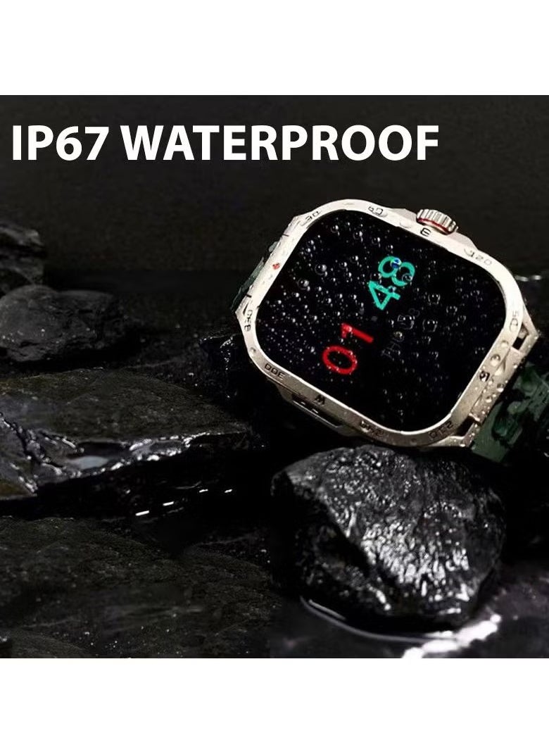 Z20 Smart Watch Fitness Tracker, Heart Rate Monitor, Sleep Tracker, Waterproof, Touchscreen, Multiple Sports Modes, Call & Message Notifications, Stylish Design