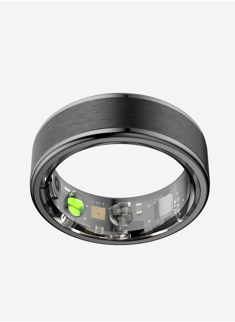 Ravoz Halo Ring RZ01 | Smart Ring | Sahra Black | Size 11