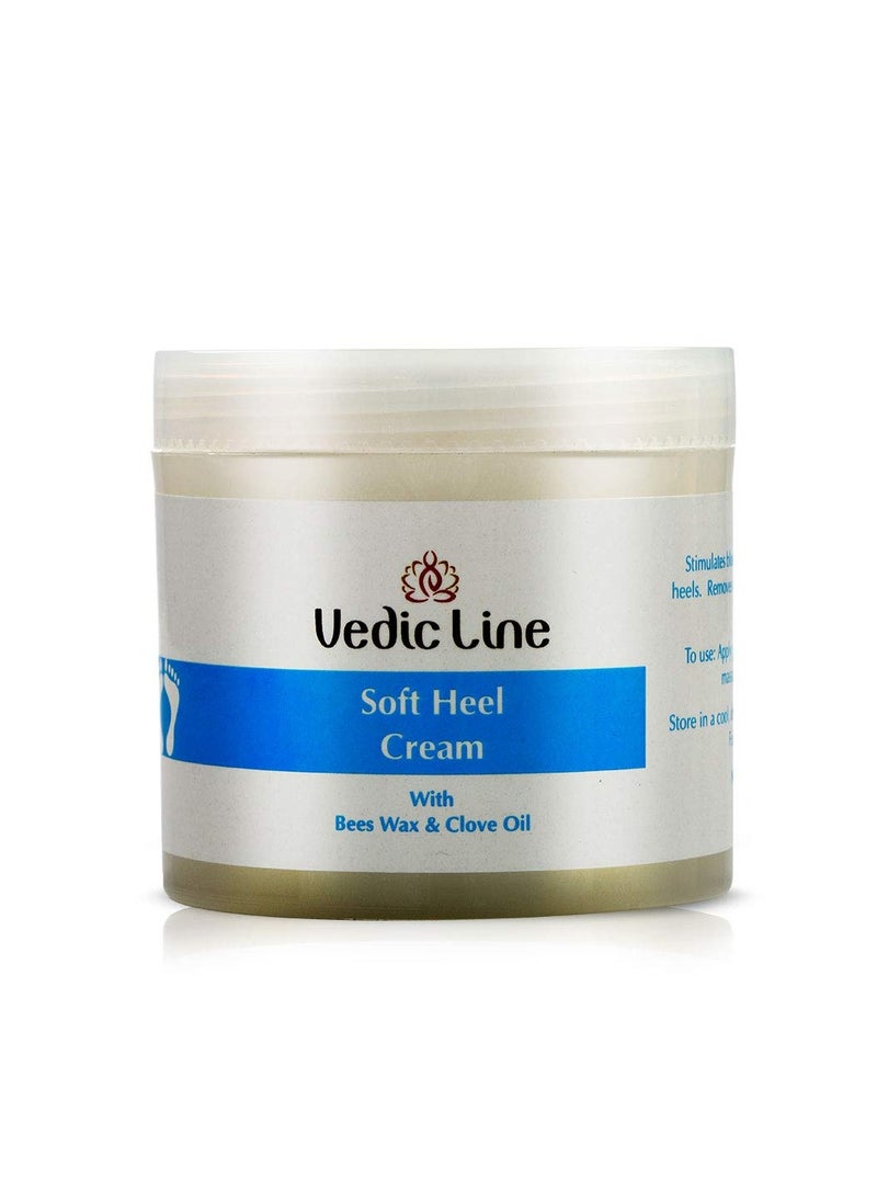 Vedicline Soft Heel Cream Repair Rough and Cracked Heel with Neem Seed Oil, Clove Leaf Oil and Menthol Keeps Skin Hydrated, Supple and Smooth, 100ml