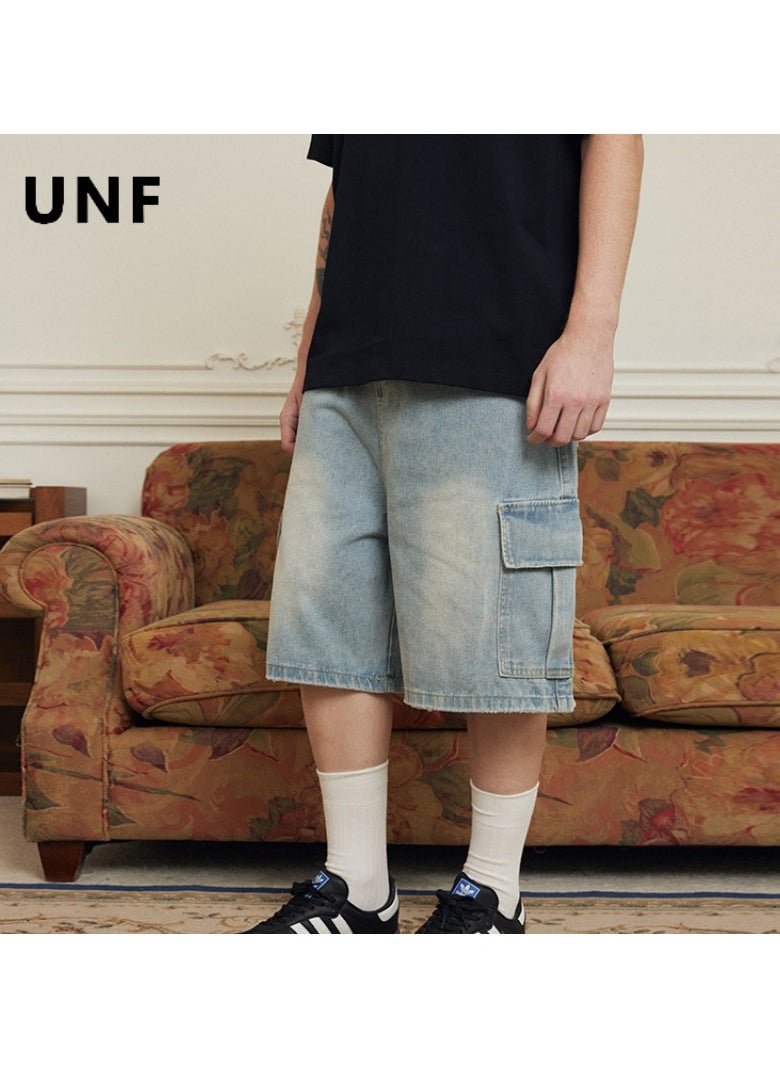 New UNF Fashion Cowboy Seven Leg Pants