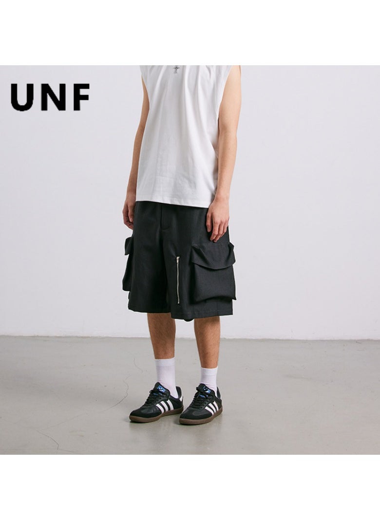 New UNF Loose Straight Leg Casual Cropped Pants