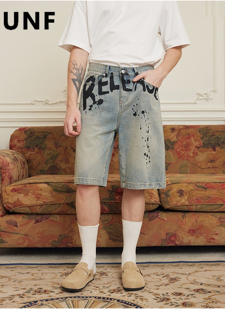 New UNF Fashion Cowboy Seven Leg Pants