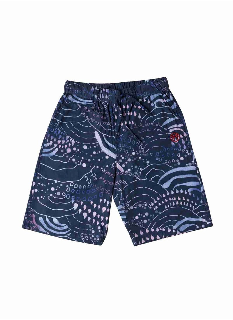 Short Navy Blue