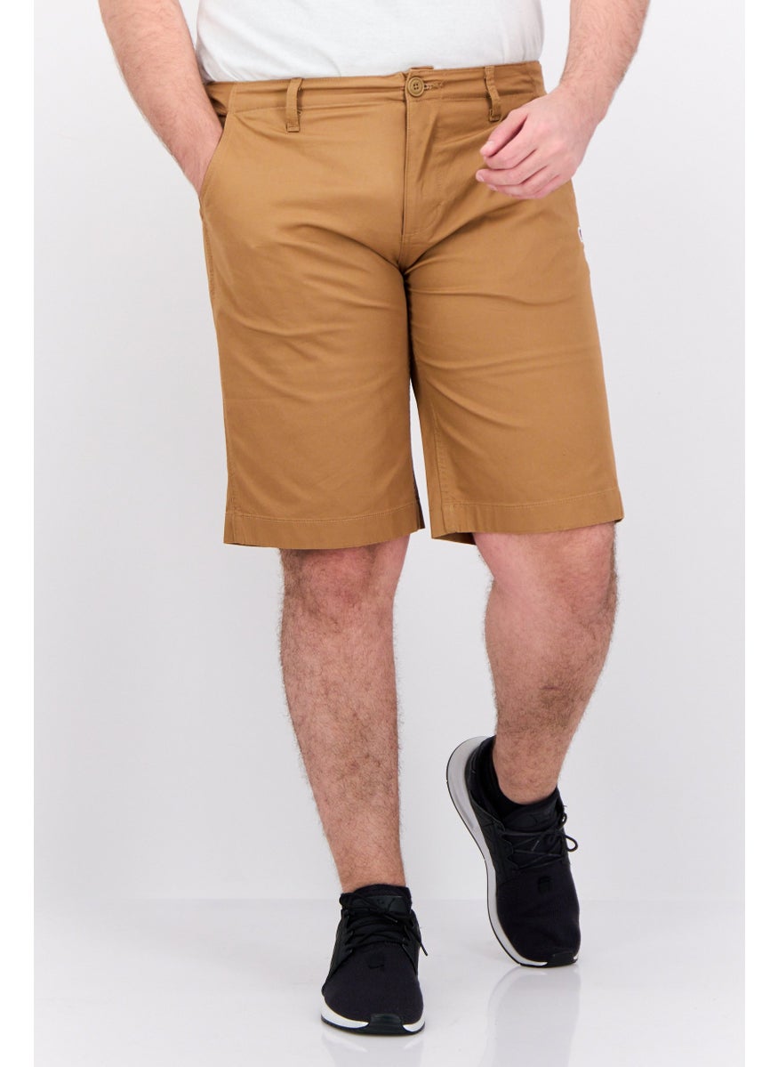 Men Sportswear Fit Outdoor Short, Tan