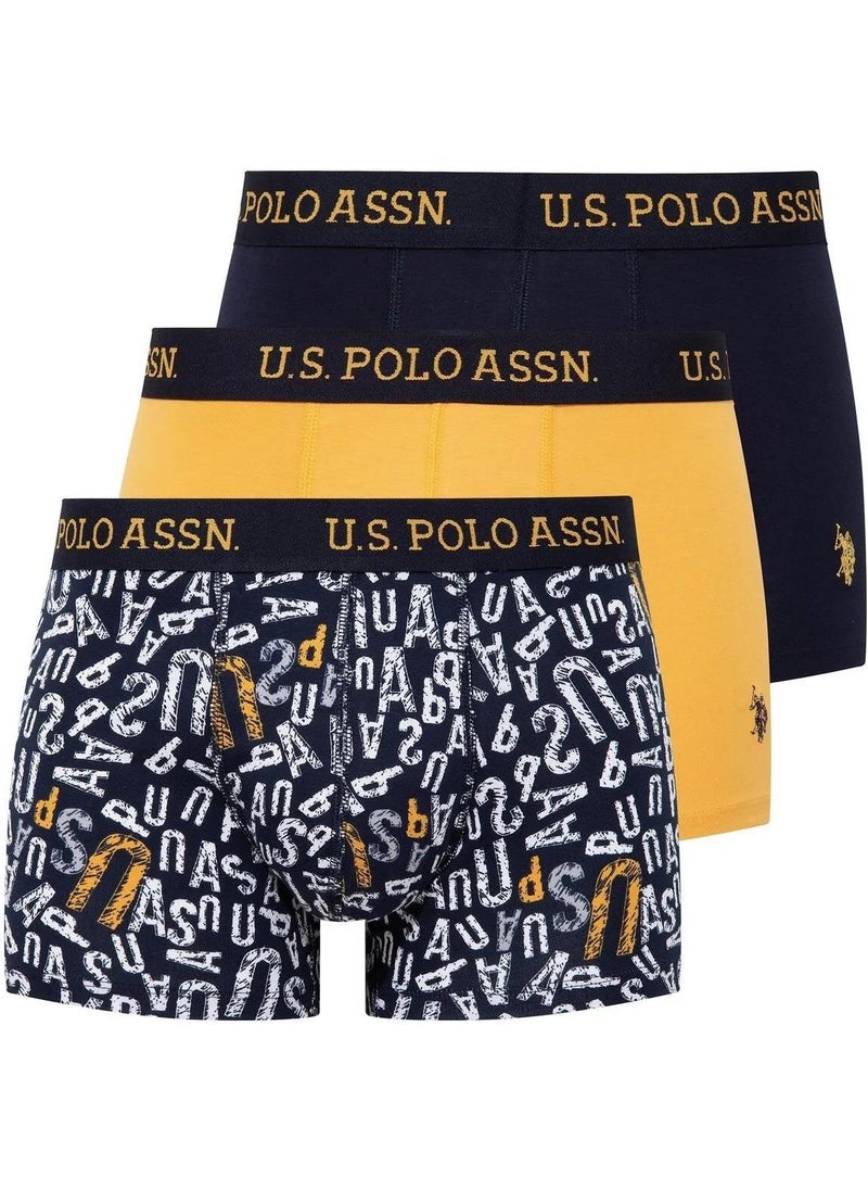 Men's 3-Pack Boxers 96% Cotton 5% Lycra