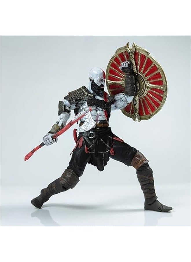 KNOPLAYER God of War Action Figure Series : Kratos with Battle Axe 7 Action Figure, Decorations Collectible Gift