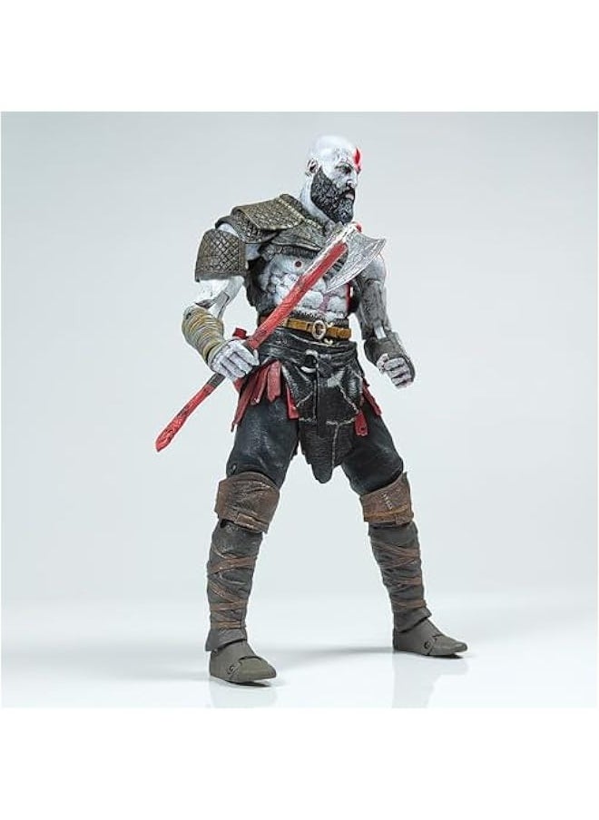 KNOPLAYER God of War Action Figure Series : Kratos with Battle Axe 7 Action Figure, Decorations Collectible Gift