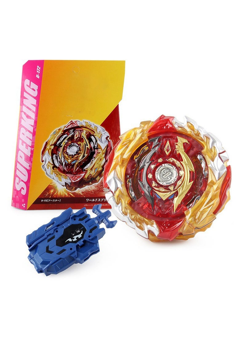 Beyblade Toy Boxed Battle Beyblade With Launcher Beyblade Toy (Fire/B172D)