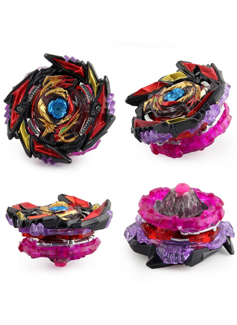 Beyblade Toy Boxed Battle Beyblade With Launcher Beyblade Toy (Fire/B170-01D Black)