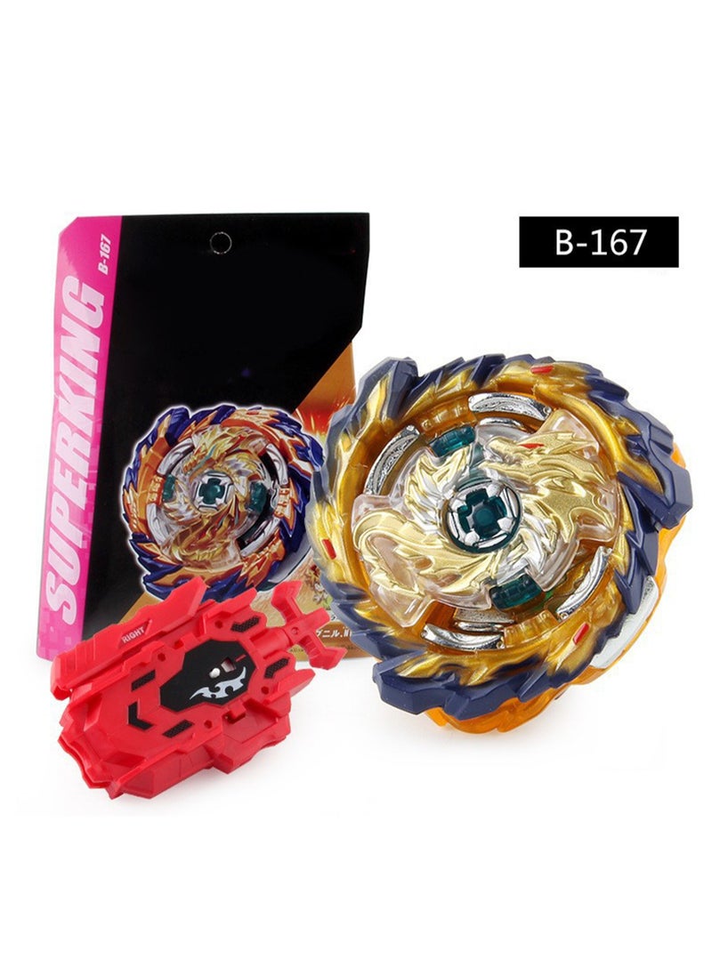 Beyblade Toy Boxed Battle Beyblade With Launcher Beyblade Toy (Fire/B-167D box)