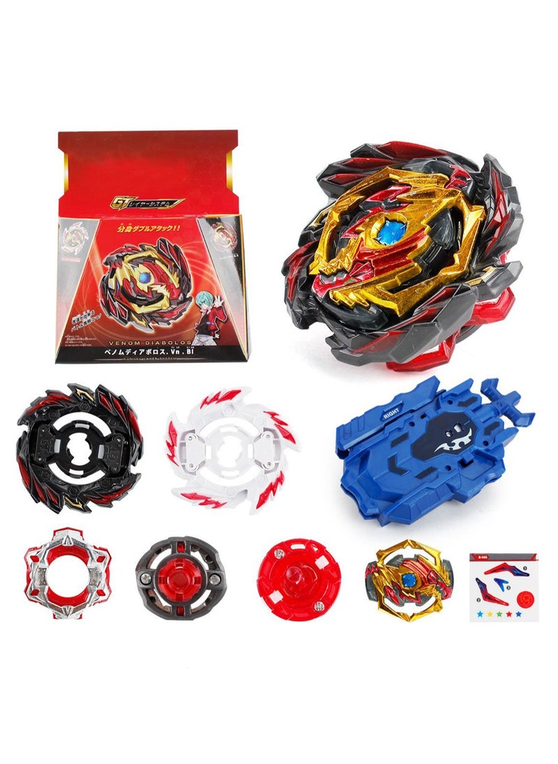 Beyblade Toy Boxed Battle Beyblade With Launcher Beyblade Toy (Fire/B-145C-Boxed)