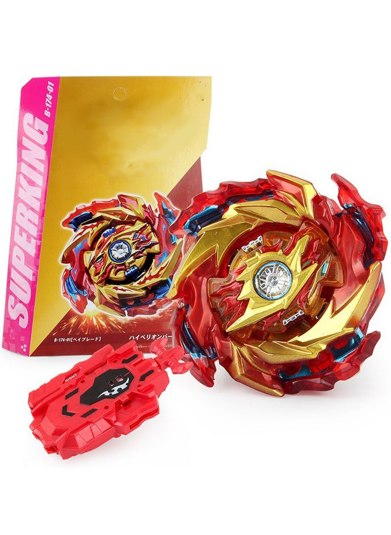 Beyblade Toy Boxed Battle Beyblade With Launcher Beyblade Toy (Fire/B174-01D red box)