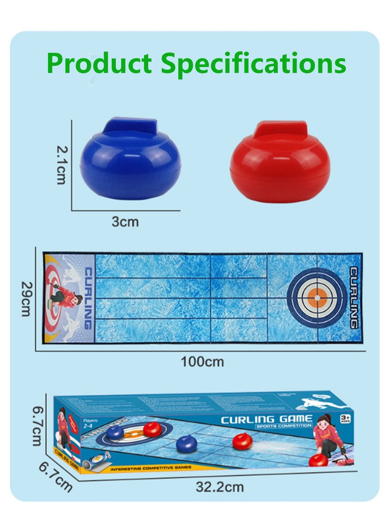 Children's Educational Toys Battle Game Mat Set Desktop Indoor And Outdoor Leisure Toys (Battle Curling)