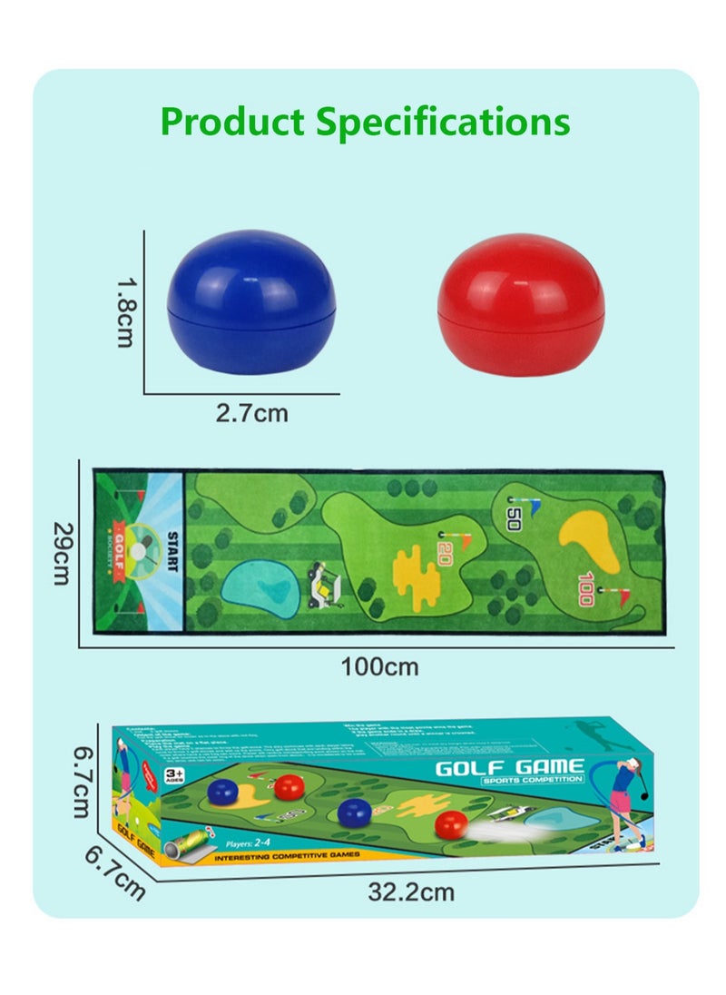 Children's Educational Toys Battle Game Mat Set Desktop Indoor And Outdoor Leisure Toys (Battle Golf)