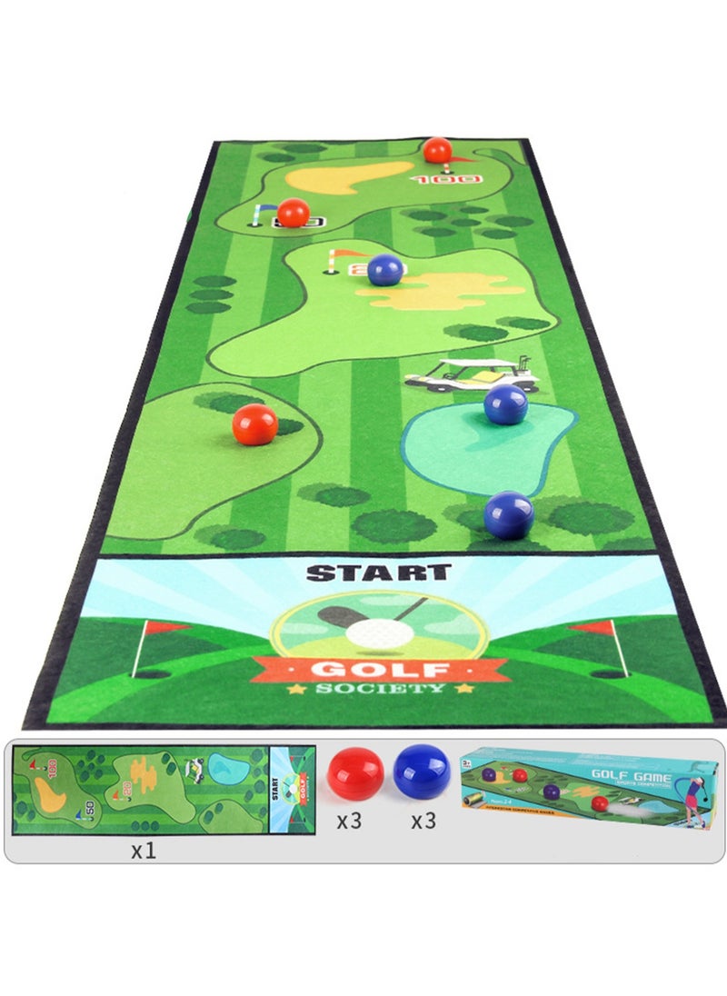 Children's Educational Toys Battle Game Mat Set Desktop Indoor And Outdoor Leisure Toys (Battle Golf)