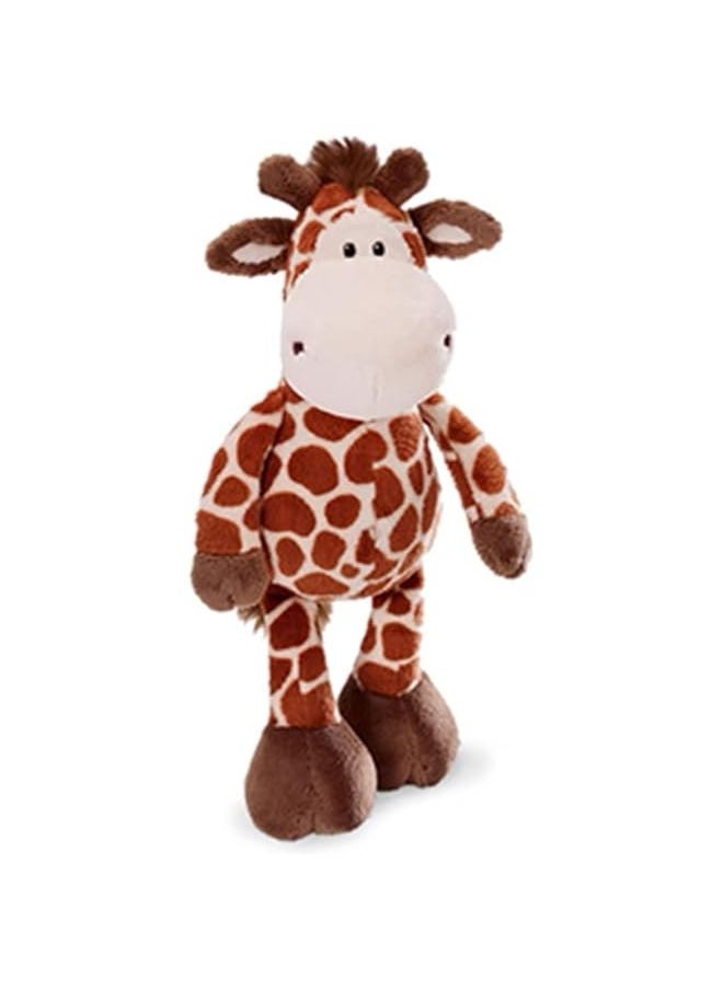 9.8~13.8inch Jungle Animal Stuffed plush Tiger Lion Elephant Monkey Rac Rhino Giraffe Fox for Kids Animal Theme Party Toys (35cm Giraffe)