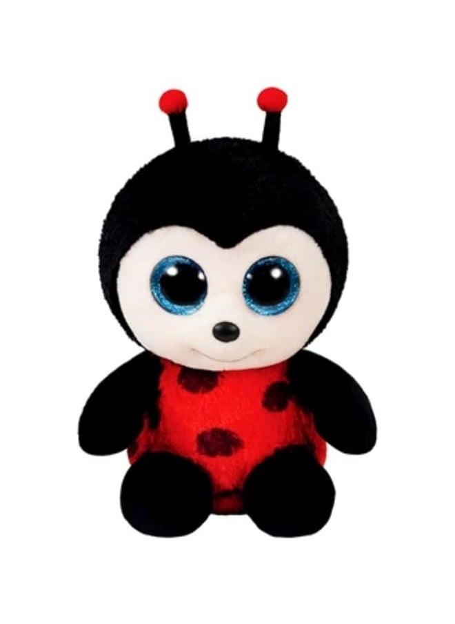 Beanie Baby Lzzy Ladybug Plush Doll 6inch