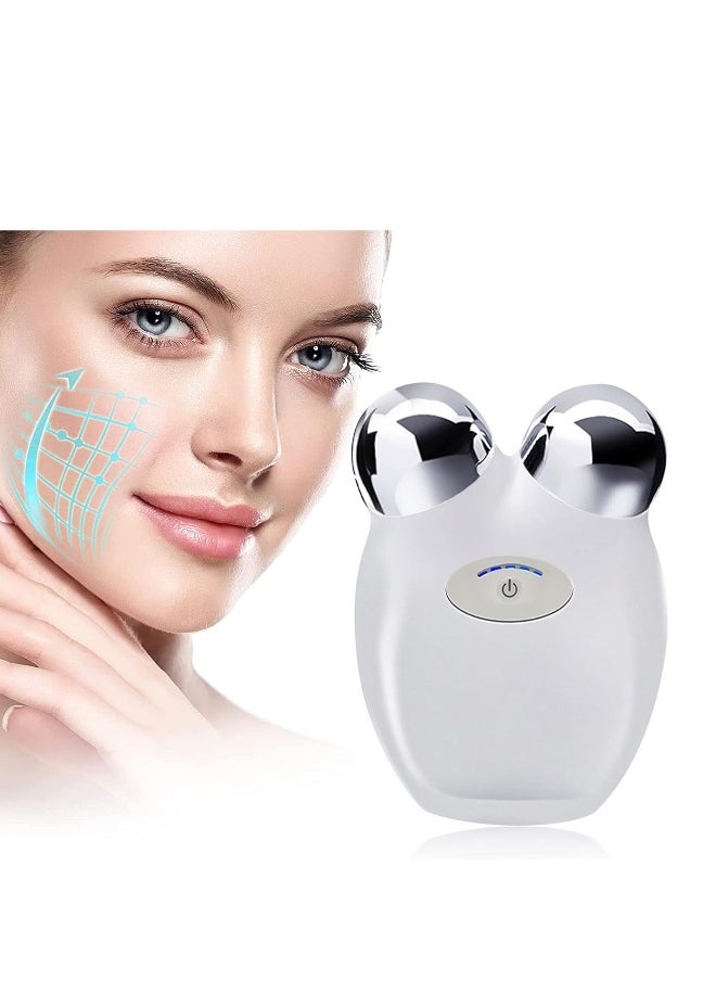 Microcurrent Facial Device,V-Face Sculpting Tool,Electric Face Massager Roller for Anti Aging Wrinkle Reducer Rejuvenation Spa Instant Face Lift,Best Gift for Women