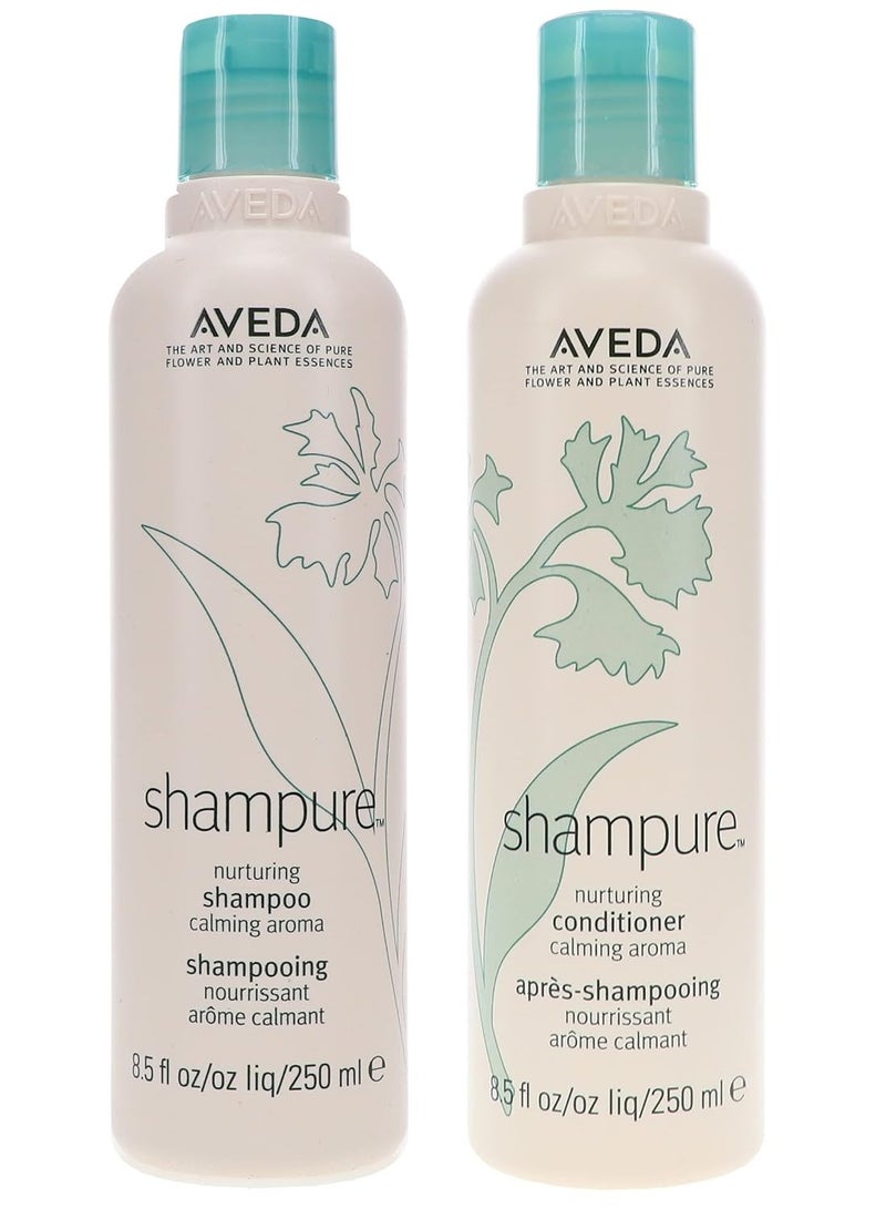 Shampure Nurturing Shampoo & Conditioner Duo 8.5 fl oz Each - Set