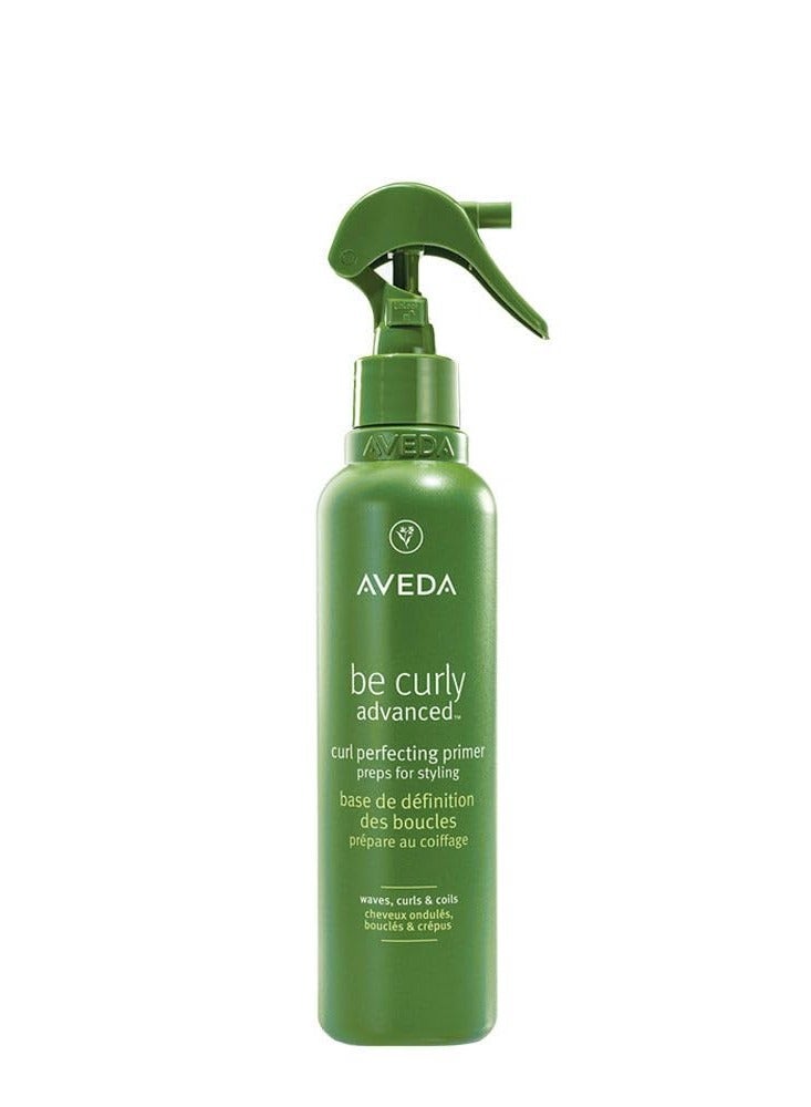 Be Curly Advanced Curl Perfecting Primer | for Wavy, Curly & Coily Hair | Detangles & Smooths | Products Against Humidity, Reduces Frizz | Silicone Free | 97% Naturally Derived 6.7 Fl Oz