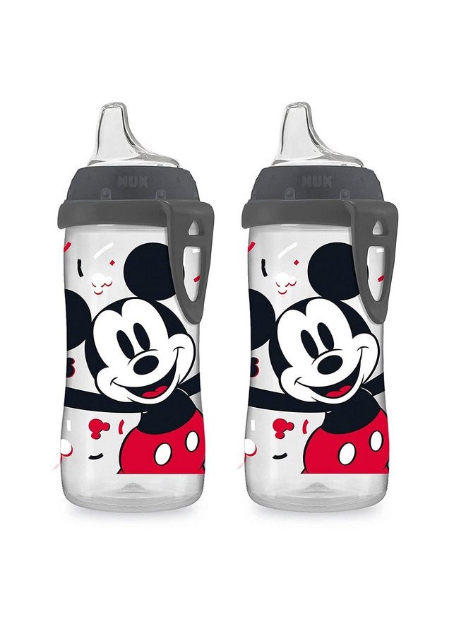 NUK Disney Active Cup, 10 oz, 2 Pack (Mickey Mouse)