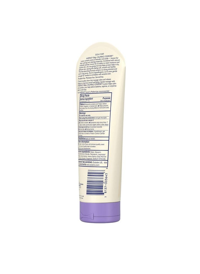 Aveeno Baby Calming Comfort Moisturizing Lotion with Lavender, Vanilla and Natural Oatmeal, 8 fl. oz