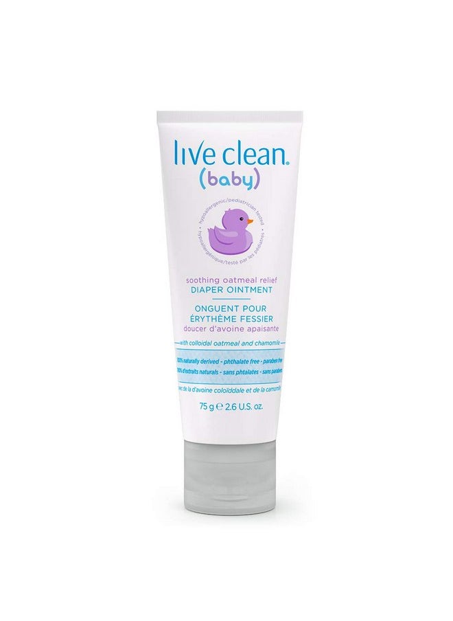 LIVE CLEAN Soothing Diaper Ointment, 75 GR