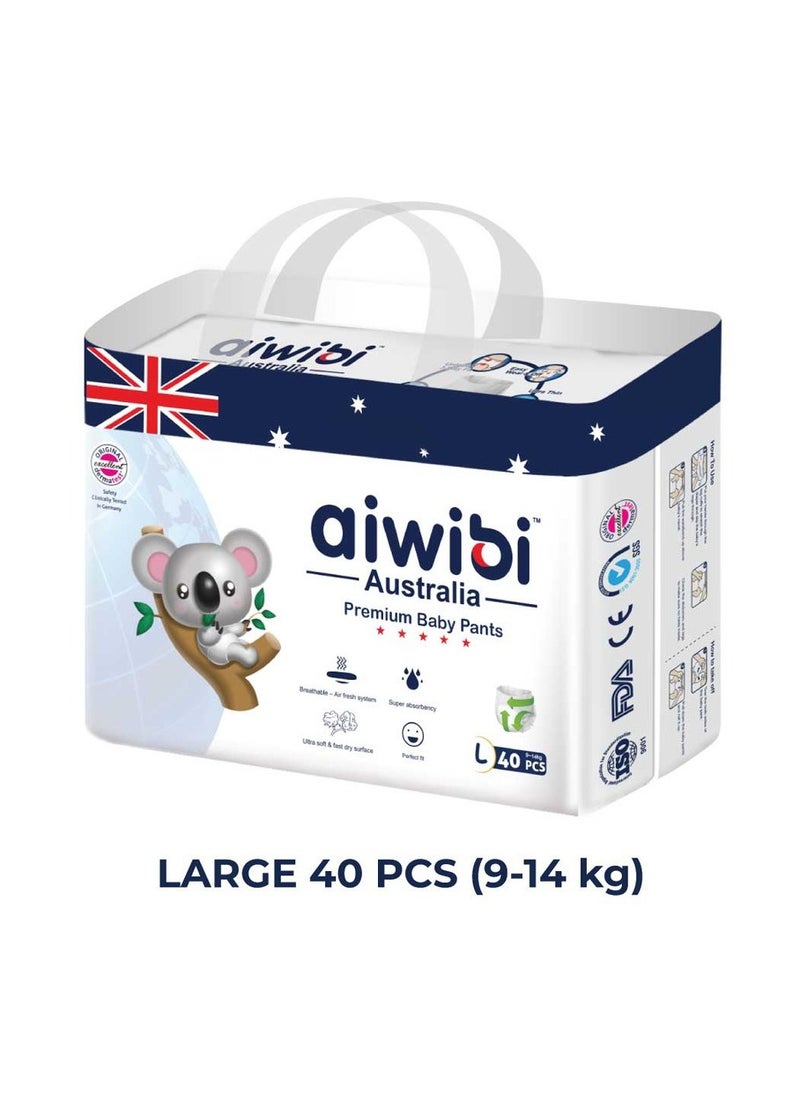 Aiwibi Premium Baby Pants Large 44 pcs