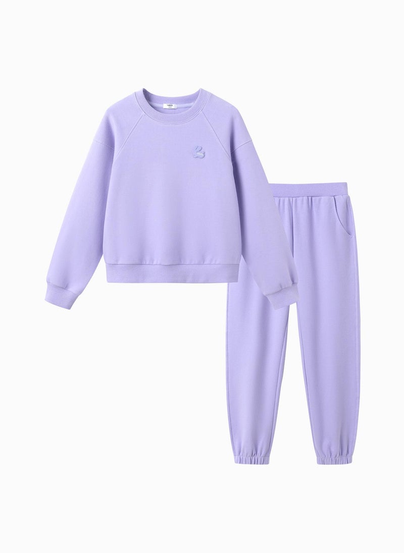 Kids Girl Knit long sleeve suit