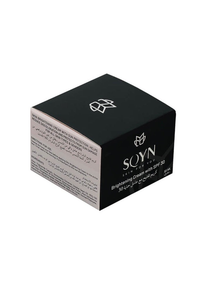 SQYN Brightening Cream with SPF 30