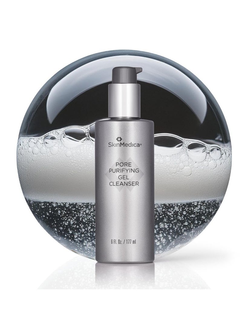 SkinMedica Pore Purifying Gel Cleanser - This Pore Cleaning Gel Cleanser with Clinically Proven Ingredients Dissolves Makeup, Oil, and Impurities, While Purifying Pores, 6 Fl Oz