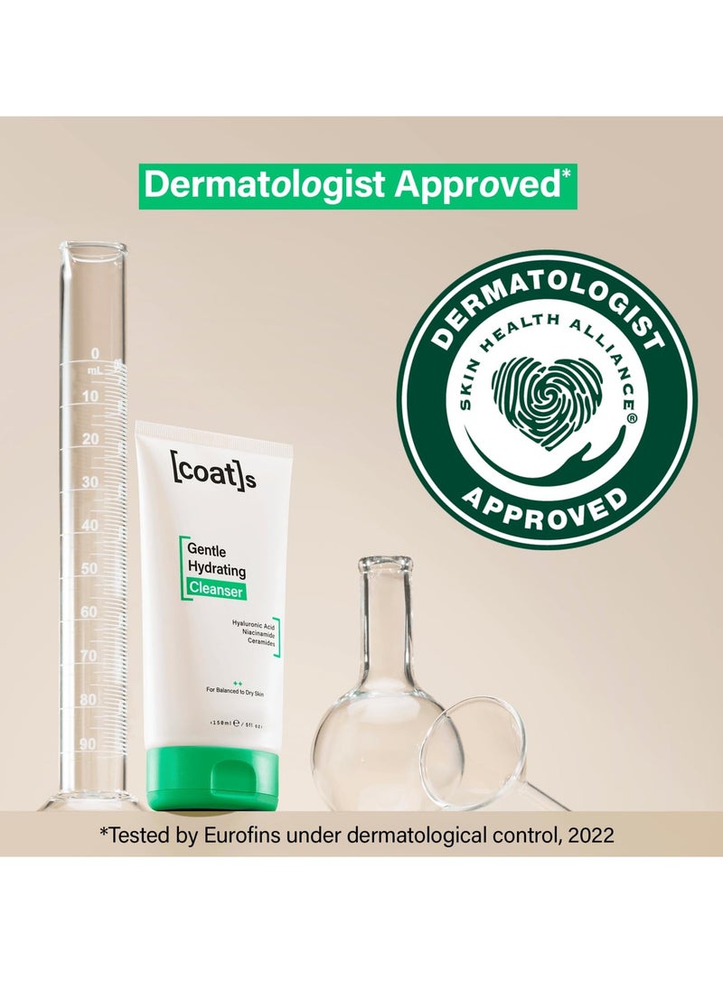 COATS Gentle Hydrating Cleanser – Prevents Breakouts & Protects Skin Barrier for Soft, Clear Skin – Dermatologist Approved & Clinically Proven – Designed for Teens – 5 oz