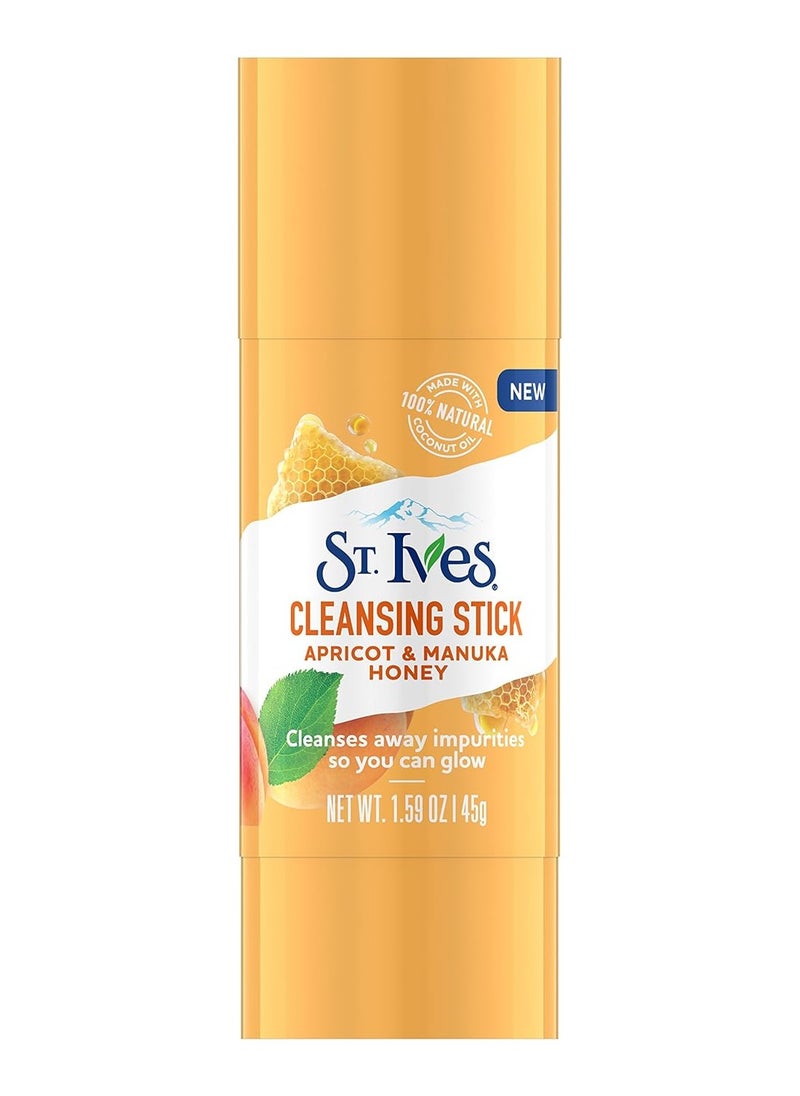 St. Ives Cleansing Stick, Apricot & Manuka Honey 1.6 oz