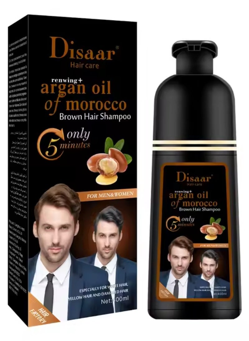 Argan Oil Of Morocco Brown Hair Shampoo 400 ml