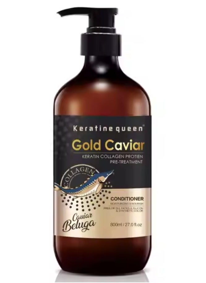 Gold Caviar Keratin Collagen Protein Pre-Treamtment Conditioner 800 ml