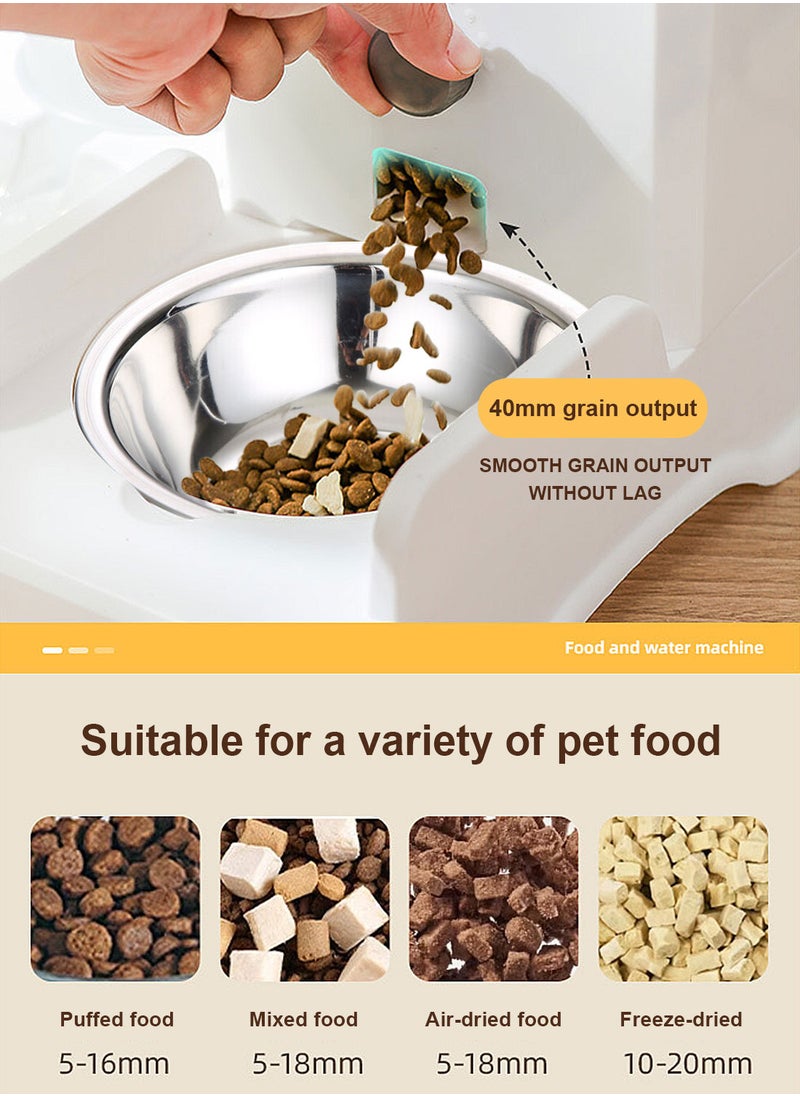 Automatic Cat Bowl Dog Water Feeder Bowl Cat Feeder and Water Dispense Feeder Pet Dog Feeder