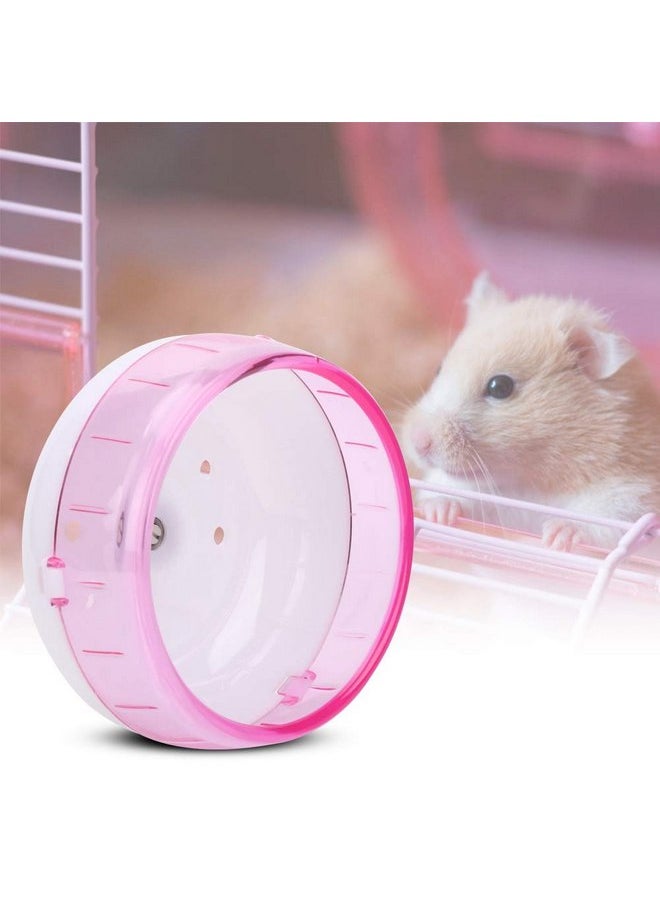 Hamster Running, Plastic Exercise Wheel Super Silent Roller Exercise Running Wheel Rest House Nest Play for Gerbils Chinchillas Hedgehogs Other Small Animals()