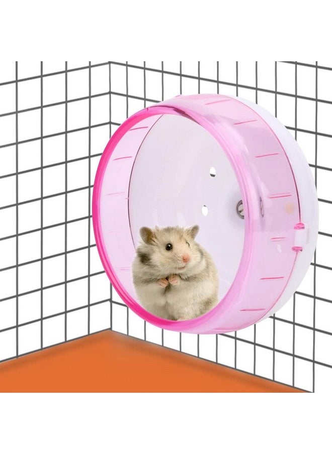 Hamster Running, Plastic Exercise Wheel Super Silent Roller Exercise Running Wheel Rest House Nest Play for Gerbils Chinchillas Hedgehogs Other Small Animals()