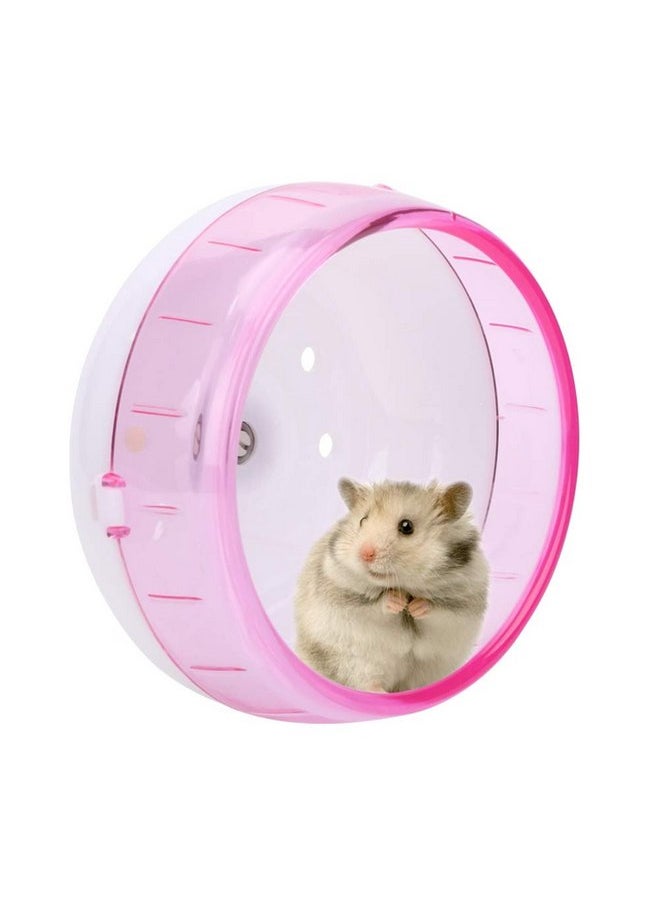 Hamster Running, Plastic Exercise Wheel Super Silent Roller Exercise Running Wheel Rest House Nest Play for Gerbils Chinchillas Hedgehogs Other Small Animals()