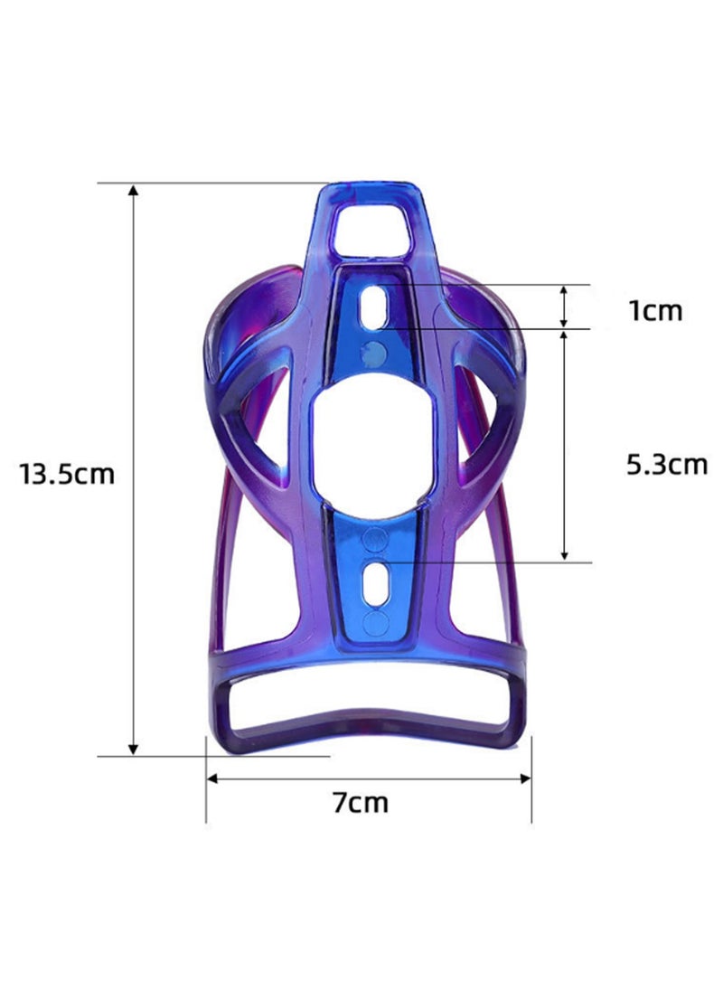 Purple Blue With Screws Mountain Bike Accessories Water Bottle Holder Adjustable Bicycle