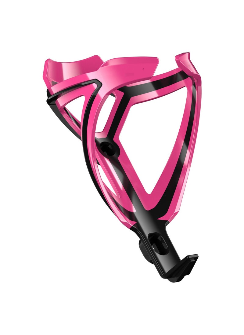 Black And Pink Mountain Road Bicycle Bottle Cage Accessories Fiberglass Water Cup Holder Adjustable