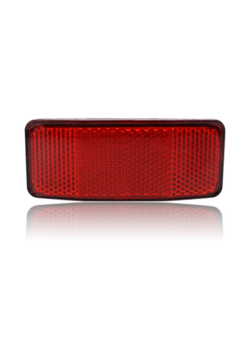 Red Rear Rack Reflector Bicycle Taillight