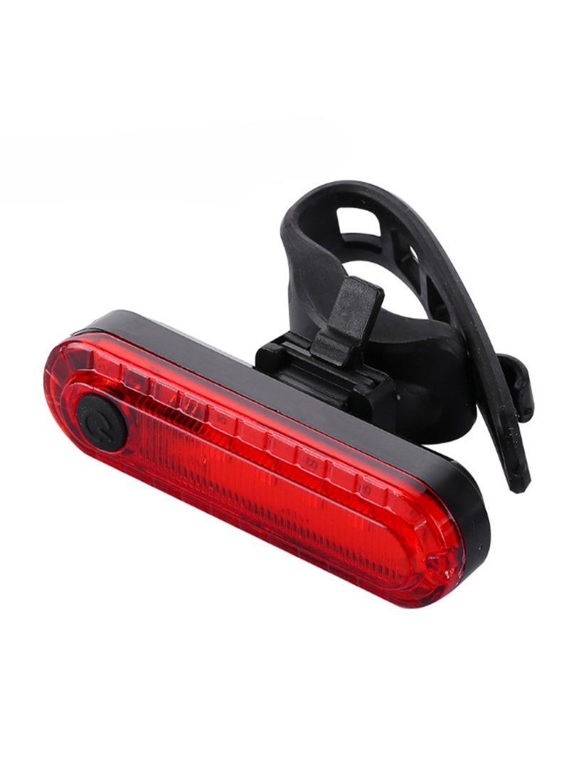 Red Bicycle Taillight, Usb Charging High Brightness Safety Warning Light For Outdoor Cycling