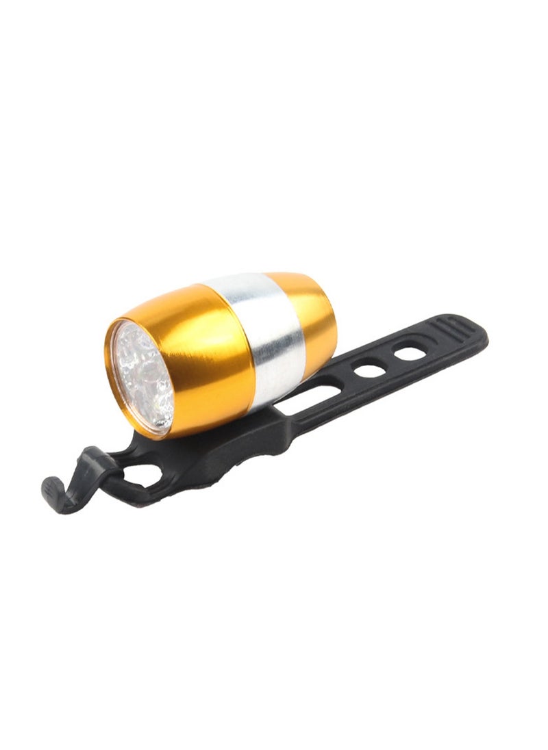 Yellow Bicycle Light Night Riding Super Bright Mini Strong Light Flashlight Mountain Bike Headlight Bicycle Light Cycling Equipment Accessories